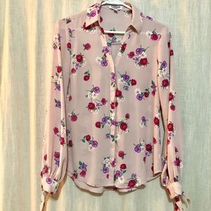Express Portofino Floral Blouse